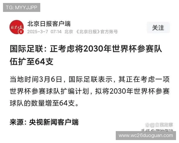 2026年美加墨世界杯扩军对足球市场的推动作用及相关产业链的发展前景